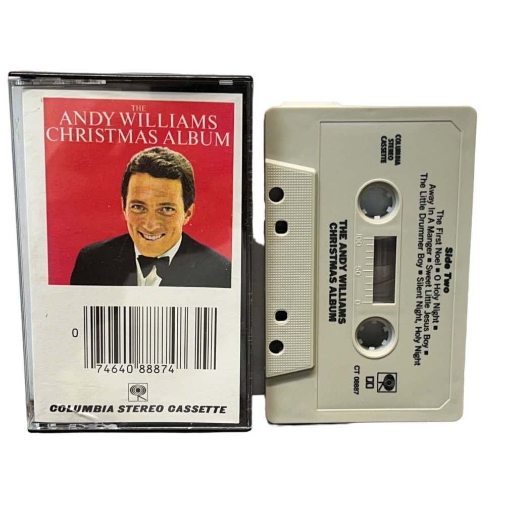 The Andy Williams Christmas Album Holiday Audio Cassette Tape